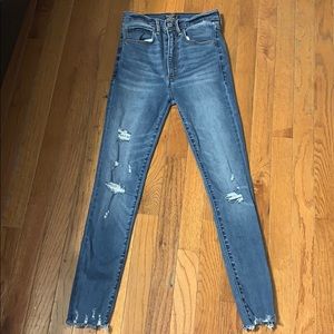 Abercrombie Ultra High Rise Super Skinny Ankle